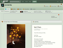 Tablet Screenshot of omniskriba.deviantart.com