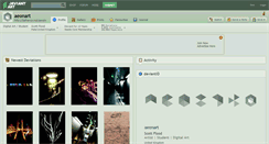 Desktop Screenshot of aeonart.deviantart.com