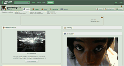 Desktop Screenshot of gemvampgrl18.deviantart.com