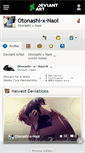 Mobile Screenshot of otonashi-x-naoi.deviantart.com