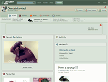 Tablet Screenshot of otonashi-x-naoi.deviantart.com