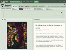 Tablet Screenshot of darkbagi.deviantart.com