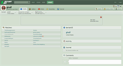 Desktop Screenshot of ghsdf.deviantart.com