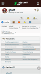 Mobile Screenshot of ghsdf.deviantart.com