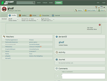 Tablet Screenshot of ghsdf.deviantart.com