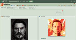 Desktop Screenshot of jengartist.deviantart.com
