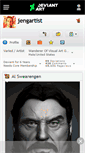 Mobile Screenshot of jengartist.deviantart.com