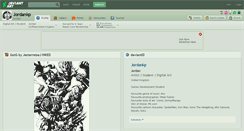 Desktop Screenshot of jordankp.deviantart.com