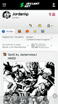 Mobile Screenshot of jordankp.deviantart.com