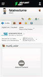 Mobile Screenshot of fatalnocturne.deviantart.com