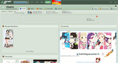 Desktop Screenshot of hisashix.deviantart.com