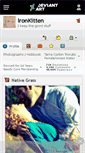 Mobile Screenshot of ironkitten.deviantart.com