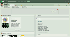 Desktop Screenshot of dirkdeftly.deviantart.com