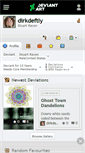 Mobile Screenshot of dirkdeftly.deviantart.com