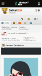 Mobile Screenshot of daikai.deviantart.com