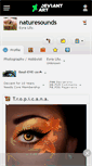 Mobile Screenshot of naturesounds.deviantart.com