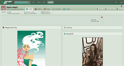 Desktop Screenshot of neon-heart.deviantart.com
