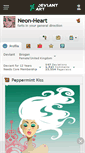 Mobile Screenshot of neon-heart.deviantart.com
