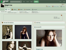 Tablet Screenshot of batgirl-caz.deviantart.com