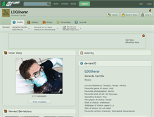 Tablet Screenshot of ldgsherar.deviantart.com