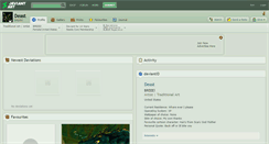 Desktop Screenshot of deast.deviantart.com
