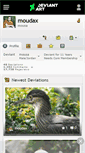 Mobile Screenshot of moudax.deviantart.com