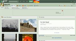 Desktop Screenshot of heero195.deviantart.com