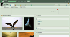 Desktop Screenshot of be-hippy.deviantart.com