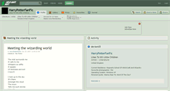 Desktop Screenshot of harrypotterfanfic.deviantart.com