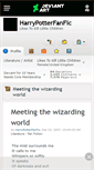 Mobile Screenshot of harrypotterfanfic.deviantart.com