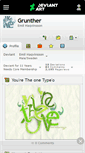 Mobile Screenshot of grunther.deviantart.com