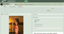 Desktop Screenshot of harunakgun.deviantart.com