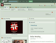 Tablet Screenshot of brianofocap.deviantart.com