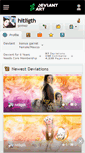 Mobile Screenshot of hitligth.deviantart.com
