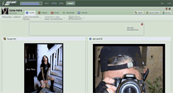 Desktop Screenshot of luna-nera.deviantart.com