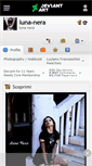 Mobile Screenshot of luna-nera.deviantart.com
