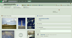 Desktop Screenshot of capuchinhovermelho.deviantart.com