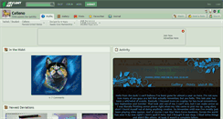 Desktop Screenshot of celleno.deviantart.com
