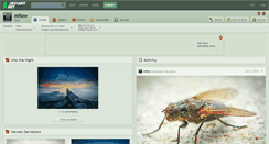 Desktop Screenshot of mflow.deviantart.com