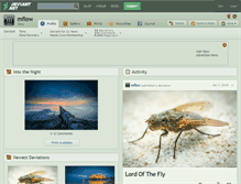 Tablet Screenshot of mflow.deviantart.com
