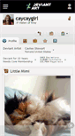 Mobile Screenshot of caycaygirl.deviantart.com