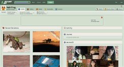 Desktop Screenshot of nati-frog.deviantart.com