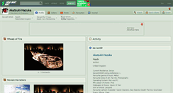 Desktop Screenshot of akatsuki-hazuka.deviantart.com