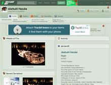 Tablet Screenshot of akatsuki-hazuka.deviantart.com