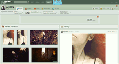 Desktop Screenshot of anj3lina.deviantart.com