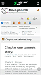 Mobile Screenshot of aimee-plus-erin.deviantart.com