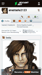 Mobile Screenshot of anastasia2123.deviantart.com