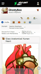 Mobile Screenshot of ghostyboo.deviantart.com