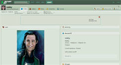 Desktop Screenshot of nokky.deviantart.com