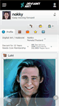 Mobile Screenshot of nokky.deviantart.com
